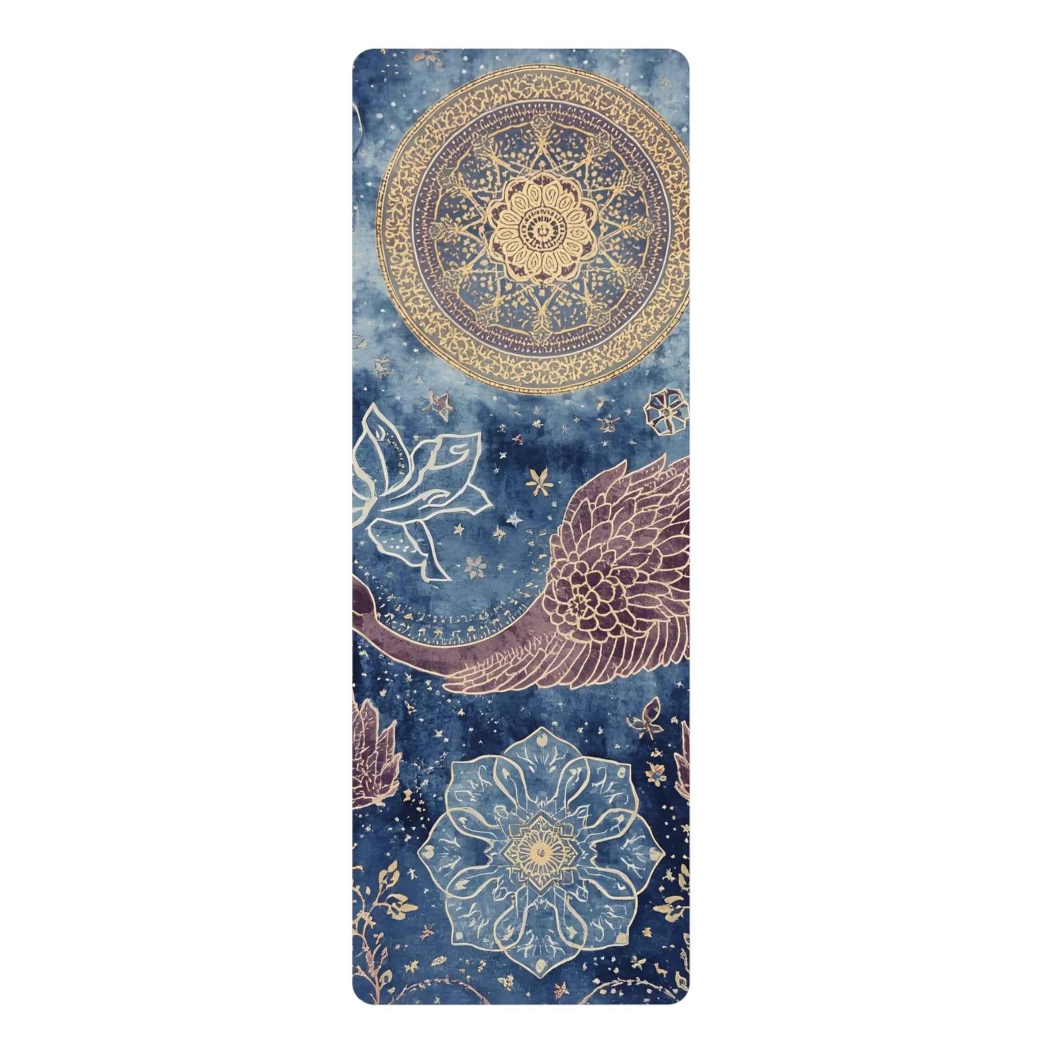 Bohemian Mandala Rubber Yoga Mat